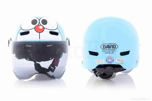 Шлем открытый подростковый "DAVID" (#315A, синий, M-XL, ABS), QT-036516