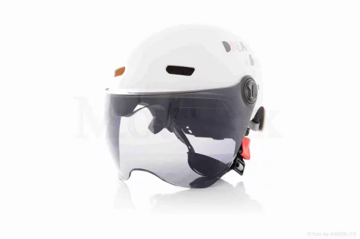 Шлем открытый подростковый "DAVID" (#315F-RICE, белый, M-XL, ABS), QT-036517