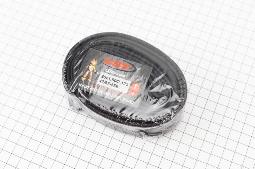 Камера 26"x1,90/2,125 с ниппелем (Presta FV-35), ВЕЛОКАМЕРИ, YQ-401107