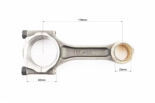 Шатун (D-43мм, d-23мм, L-116мм) 188F, D178/186F, YQ-625008