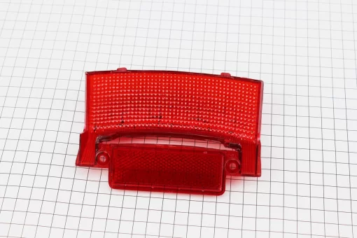 Honda DIO AF-18 "стекло"- стопа, красное, FIX-329440