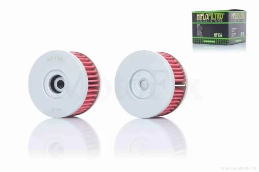 Фильтр масляный мото HF136 D60/H33 "HIFLO" ТАЙЛАНД, QT-011870