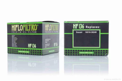 Фильтр масляный мото HF136 D60/H33 "HIFLO" ТАЙЛАНД, QT-011870