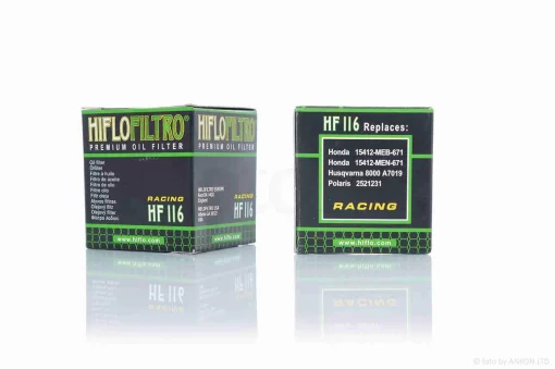 Фильтр масляный мото HF116 D38/H36 "HIFLO" ТАЙЛАНД, QT-013083