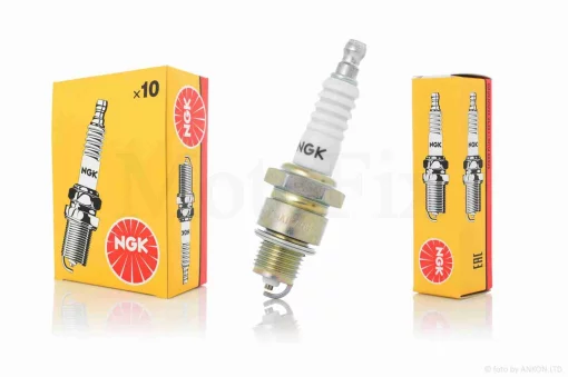 Свічка запалювання 2Т M14x1.25 L12.7 BP6HS "NGK" (оригінал), QT-023079