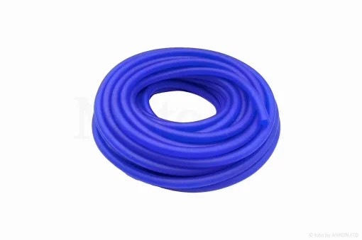 Паливний шланг 6mm, 10 метрів, силікон (синій), QT-032091