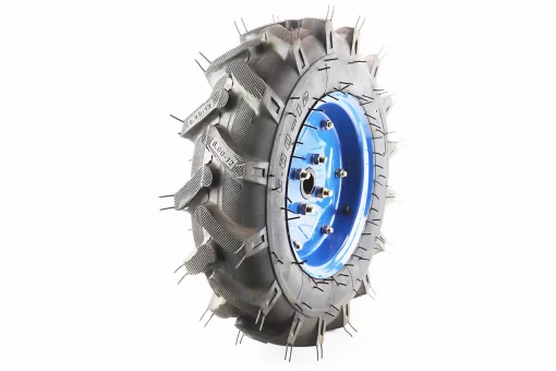 Колесо на мотоблок в сборе 6,00-12 10PR "насечка"+ ступица, FIX-204766