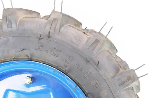 Колесо на мотоблок в сборе 6,00-12 10PR "насечка"+ ступица, FIX-204766