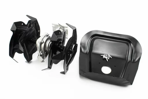 Культиватор (фреза-пластина) D-26mm, 9T, ширина захвата 240mm, с металлической защитой, FIX-202972