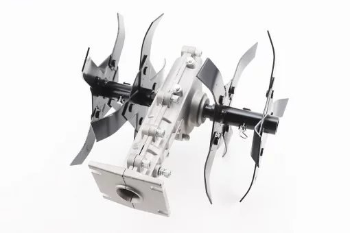 Культиватор (фреза-нож) D-26mm, 9T, ширина захвата 260mm с металлической защитой, FIX-202984