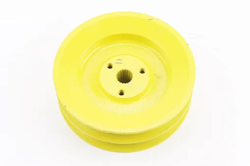 Шкив D-125mm под шлиц Z-19 (два паза под ремень SPB), FIX-204895