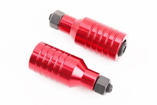 Пеги для самоката 55 мм, алюминиевые, красные, к-кт, FIX-204907