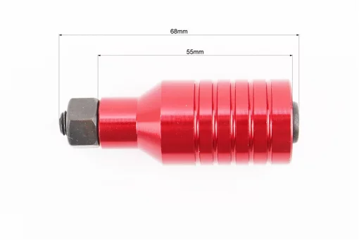 Пеги для самоката 55 мм, алюминиевые, красные, к-кт, FIX-204907