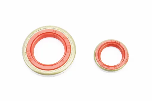 Сальники к-кт 2шт (13x19x4; 18x29,6x5) MS-440, металл, FIX-203233