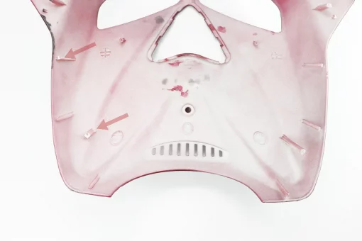 УЦЕНКА пластик - основной (где фара) Race1, БОРДОВЫЙ (отломано крепление, см. фото), FIX-204965