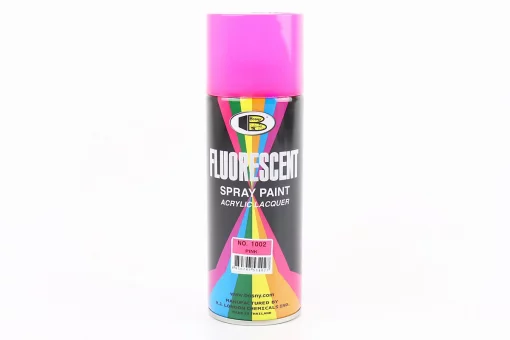 Краска акриловая №1002 "РОЗОВЫЙ ФЛУОРЕСЦЕНТНЫЙ", Аэрозоль 400ml, FIX-204998