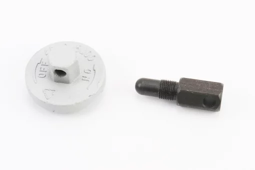 Ключ снятия сцепления (вариатора, муфты) бензопилы, с фиксатором поршня М14, к-кт, FIX-201381