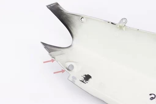 УЦІНКА STORM пластик - задній бічний правий, ЧОРНИЙ (відламане кріплення, подряпини) див.фото, FIX-206843