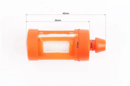 Фільтр паливний - елемент (сітка) d-8,0mm, D-17mm, L-42mm, FIX-203523