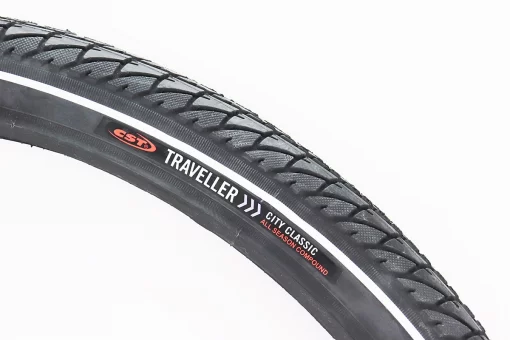 Шина 26"х1,90 (51-559) дорожная с белой полосой C1446, FIX-208314