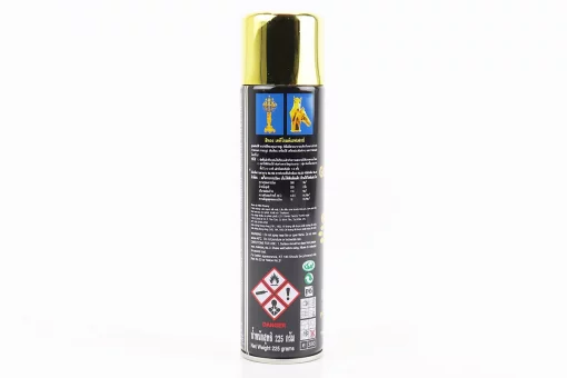 Краска акриловая №182 "ЛАТУННОЕ ЗОЛОТО", Аэрозоль 380ml, FIX-205149