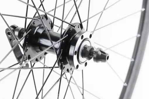 Колесо 29" переднее Disk-brake, обод "капля" и втулка 14Gx36H алюминиевые NECO MS31F, крепл. эксцентрик, "GRAVITY", FIX-208328