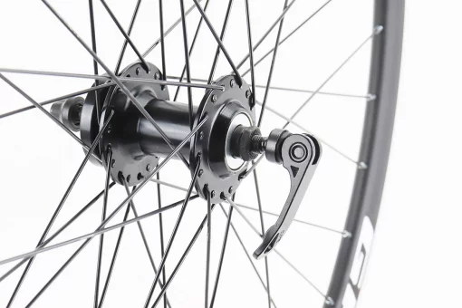 Колесо 29" переднее Disk-brake, обод "капля" и втулка 14Gx36H алюминиевые NECO MS31F, крепл. эксцентрик, "GRAVITY", FIX-208328