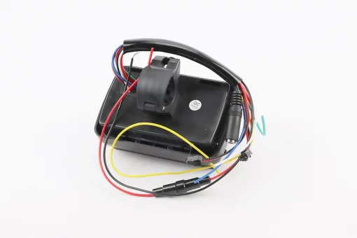 АУДИО-блок с ЖК дисплеем (МРЗ-USB/SD, FM, пультДУ, сигнализация) + колонки 2шт (хром.), FIX-301416