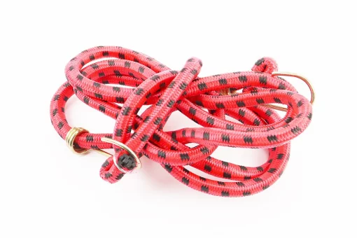 РЕЗИНКА БАГАЖНИКА круглая с крючками метал. 2,0метр (разные цвета), FIX-301445