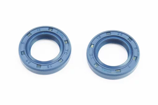 Сальник (15x25x5) к-кт 2шт, MS-170/171/180/181/190/191/210/211/211C/230/231/250/270/271/280/291/311/391-лів. або прав., синій,