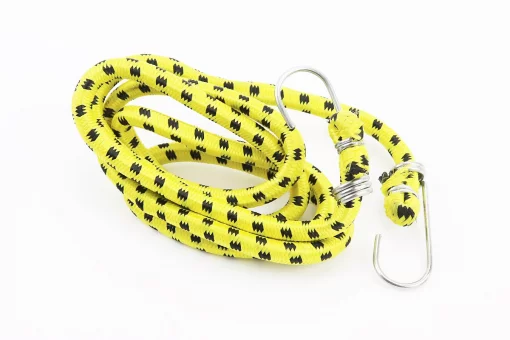 РЕЗИНКА БАГАЖНИКА круглая с крючками метал. 1,5метр (разные цвета), FIX-301459