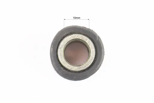 Сайлентблок амортизатора+втулка 10мм к-кт, ЧЕРНЫЙ, FIX-301536