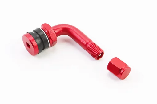 Ниппель дисковый многоразовый кривой, КРАСНЫЙ, FIX-301550