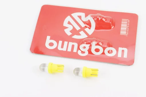 Лампа 1-диодная поворотов ЖЕЛТЫЙ СТЕКЛО T10, 2шт, FIX-301580