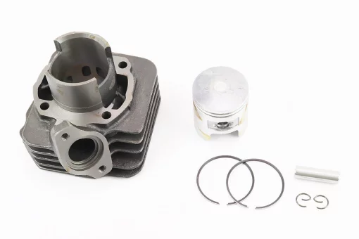 Циліндр к-кт (цпг) Honda TACT AF09/AF16 65cc-44мм (палець 10мм, кріплення глушника 47мм, без прокладок), FIX-206992
