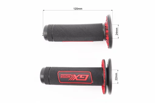 Рукоятка керма лів./пр. к-кт, чорно-червоні, FIX-999072