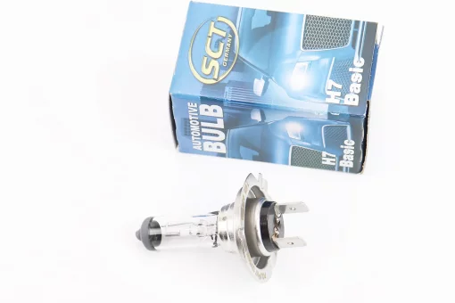 Лампа фары галоген H7 12V 55W PX26D Basic, FIX-301672