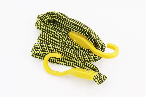 ГУМКА БАГАЖНИКА плоска з гачками пластик. 1,5метр (різні кольори), FIX-301676