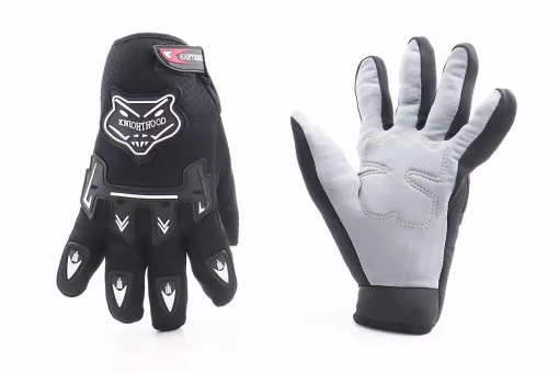 Перчатки мотоциклетные, Чёрные, FIX-998331