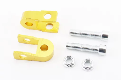 Подовжувач заднього амортизатора 25мм к-кт 2шт, жовтий, FIX-301721