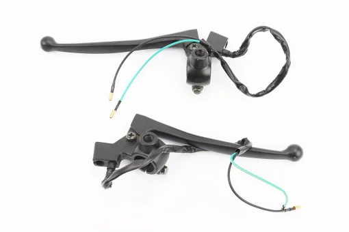 Важелі керма лівий, правий з кріпленням під дзеркало, к-кт 2шт (М10 правая) GY6 125-150, FIX-301738