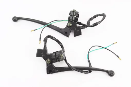 Важелі керма лівий, правий з кріпленням під дзеркало, к-кт 2шт (М10 правая) GY6 125-150, FIX-301738