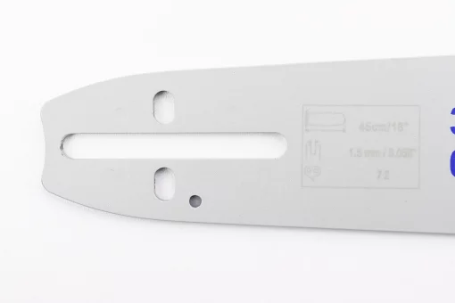 Шина 18"-1,5mm 325 72зв L-52см, (подходит на Китай), отв. натяжителя - овал, FIX-201836