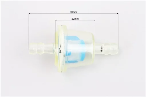 Фильтр топливный прозрачный (элемент сетка) цветные, FIX-301752