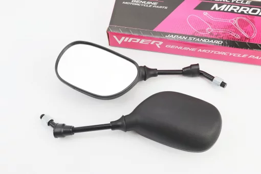 Зеркала к-кт DIO- черные "капли", м10 "длинная ножка", FIX-301948