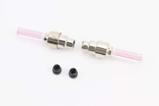 Колпачок ниппеля "МАЯЧОК" светящийся КРАСНЫЙ, 2шт, FIX-301950