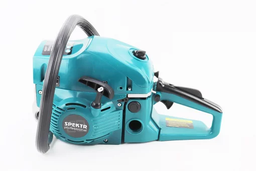 Бензопила SPEKTR SCS-6300 62cc (6,3кВт. шина 18", цепь 325-1,5-72зв. круг. зуб), плавный пуск, FIX-201883