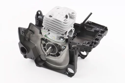 Блок двигуна у зборі 52cc 45mm, чорний картер, FIX-205540