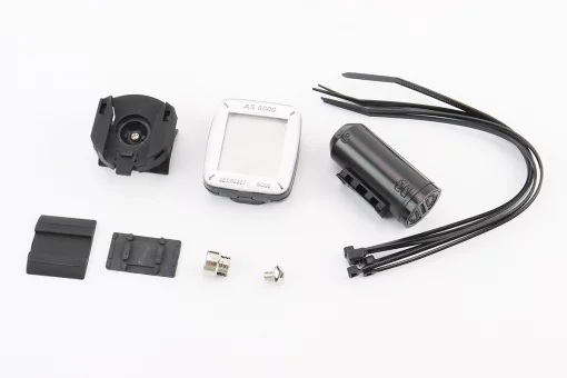 Велокомп'ютер 11-функцій, бездротовий, сіро-чорний AS-6000 (без батарейок), FIX-201918