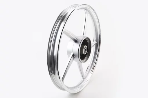 Диск задний литой 1,6-17" ALPHA/ACTIVE "лучи", серебристый (ось 12мм), FIX-201948